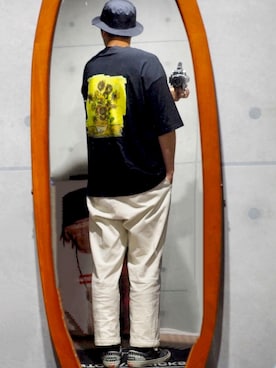 「bend(s)（ベンズ）のアイテム」を使った、nowhere☻さん（メンズ・180cm）の夏コーディネート