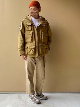 「Steven Alan（スティーブンアラン）のアイテム（ニットキャップ/ビーニー）」を使った、nowhere☻さん（メンズ・180cm）の秋コーディネート