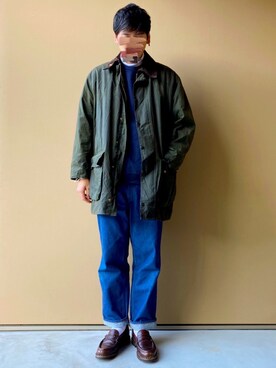 「markaware（マーカウェア）のアイテム（スウェット）」を使った、nowhere☻さん（メンズ・180cm）の冬コーディネート