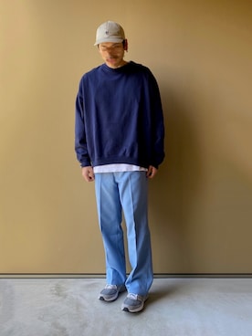 「NEWBALANCE」｜「アイテム（アクセサリー）」を使った、nowhere☻さん（メンズ・180cm）の春コーディネート