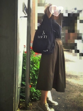 「ユニクロU」｜sa-ku-raさん（レディース・150cm）の夏コーディネート