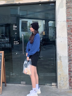 「ADER error（アーダーエラー）のアイテム（レッグウェア）」を使った、annaさん（レディース・167cm）の春コーディネート