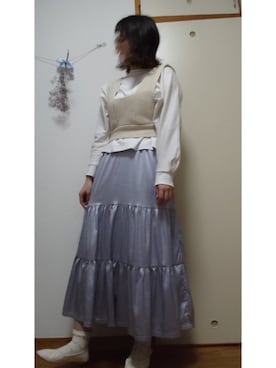 はーちゃん🐻さん（レディース・165cm）の春コーディネート