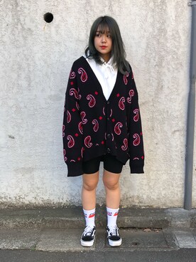 カーディガン ボレロを使った ストリート女子 のレディース人気ファッションコーディネート Wear