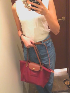 「URBAN RESEARCH（アーバンリサーチ）のアイテム（ピアス（両耳用））」を使った、anさん（レディース・160cm）の秋コーディネート