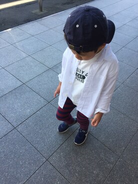 so_☺︎さん（キッズ・100cm）の春コーディネート