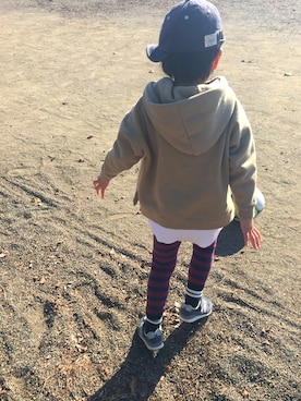 so_☺︎さん（キッズ・100cm）の秋コーディネート