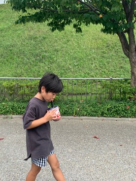 so_☺︎さん（キッズ・110cm）の秋コーディネート