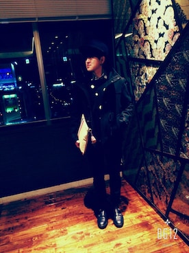 「アイテム（その他シューズ）」を使った、nk483さん（メンズ・173cm）の冬コーディネート