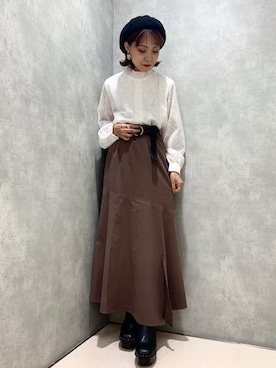 「大人めコーデ」｜ちゃんゆみさん（レディース・148cm）の夏コーディネート