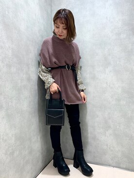 ちゃんゆみさん（レディース・148cm）の秋コーディネート