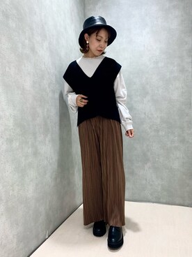 ちゃんゆみさん（レディース・148cm）の秋コーディネート