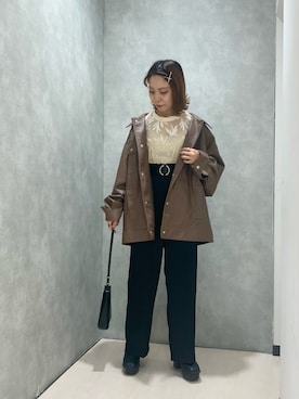 ちゃんゆみさん（レディース・148cm）の秋コーディネート