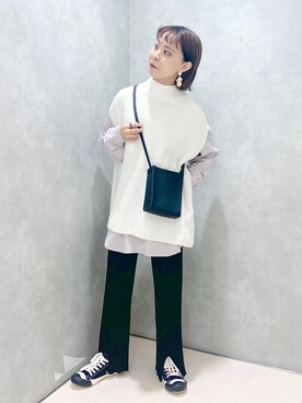 ちゃんゆみさん（レディース・148cm）の冬コーディネート