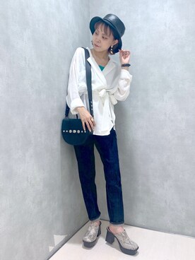 ちゃんゆみさん（レディース・148cm）の春コーディネート