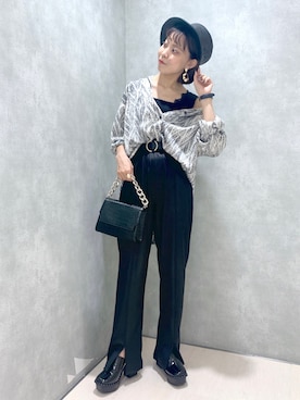 ちゃんゆみさん（レディース・148cm）の春コーディネート