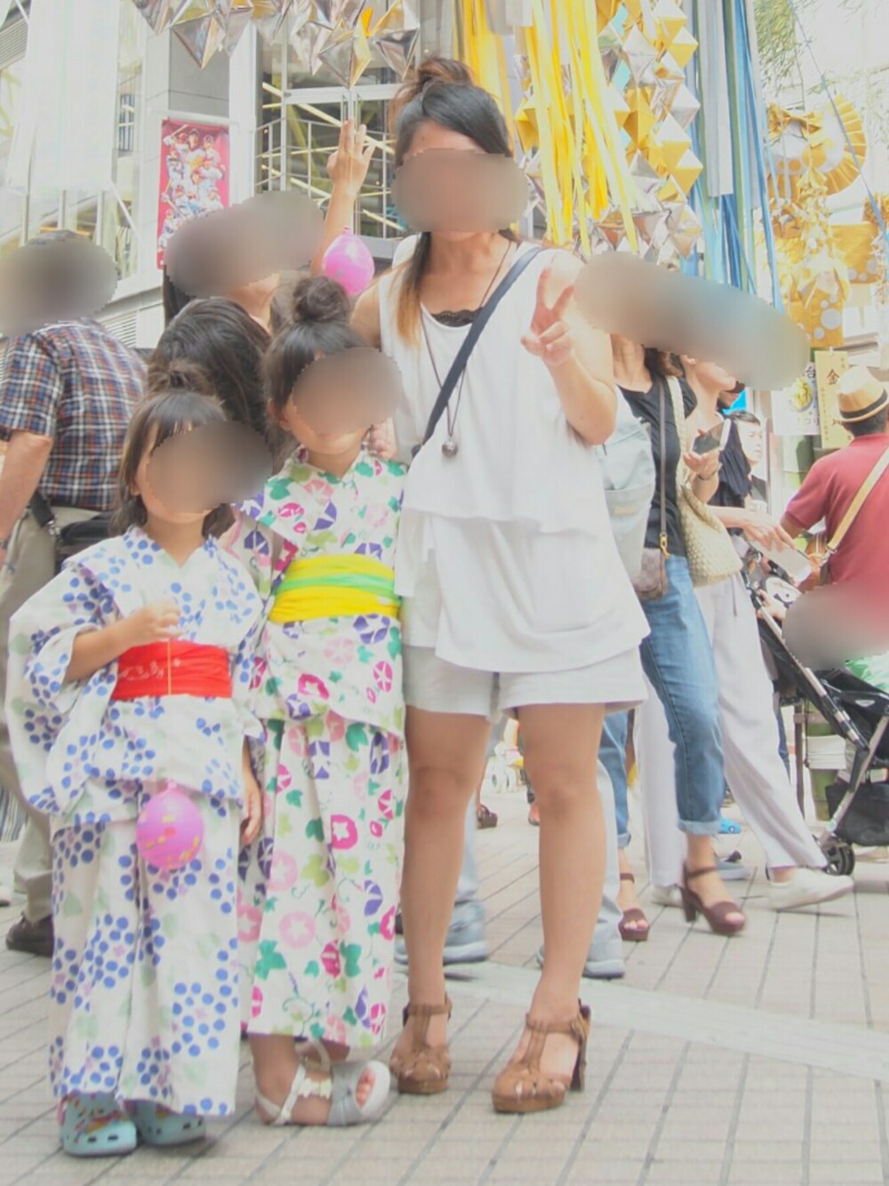 「PAGEBOYのアイテム（サンダル、ブラウン系）」を使った、ゆこさん（レディース・148cm）の夏コーディネートの1枚目の写真
