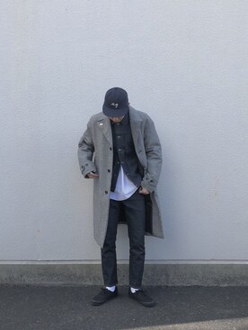 「ACAPULCO GOLD（アカプルコゴールド）のアイテム」を使った、Ryutaro.さん（メンズ・178cm）の冬コーディネート