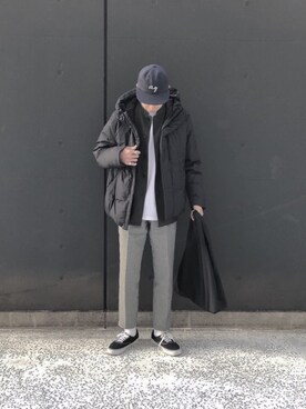 「ACAPULCO GOLD（アカプルコゴールド）のアイテム」を使った、Ryutaro.さん（メンズ・178cm）の冬コーディネート