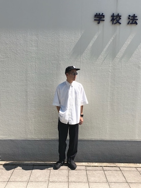 「AURALEE」｜Ryutaro.さん（メンズ・178cm）の秋コーディネート