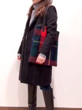 「chaopanic typy」｜「アイテム（ジャケット/アウター）」を使った、haru☺︎ママさん（レディース・157cm）の秋コーディネート