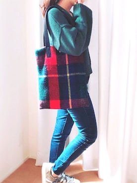 haru☺︎ママさん(レディース・157cm)の秋コーディネート