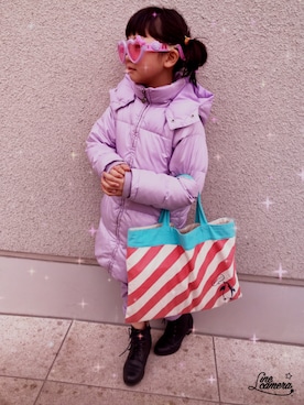 「next（next）のアイテム（ダウンジャケット/コート）」を使った、花田さん（キッズ・120cm）の冬コーディネート