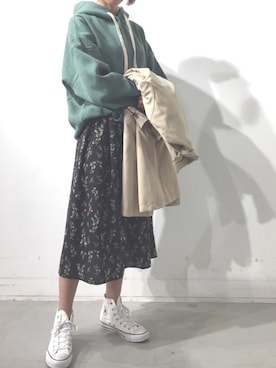 HaNaさん（レディース・160cm）の冬コーディネート