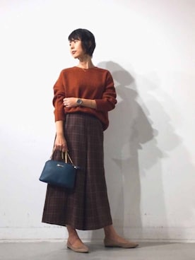 HaNaさん（レディース・160cm）の秋コーディネート