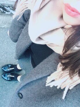 「アイテム（ファンデーション）」を使った、まっちょさん（レディース・156cm・20代）の冬コーディネート