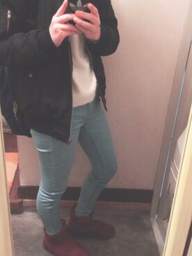 盛り塩ねぇさんさん（レディース・154cm）の冬コーディネート