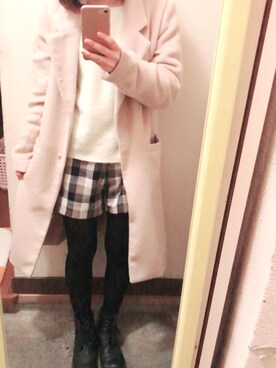 盛り塩ねぇさんさん（レディース・154cm）の冬コーディネート