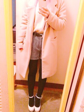 盛り塩ねぇさんさん(レディース・154cm)の冬コーディネート