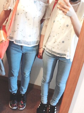 盛り塩ねぇさんさん（レディース・154cm）の春コーディネート