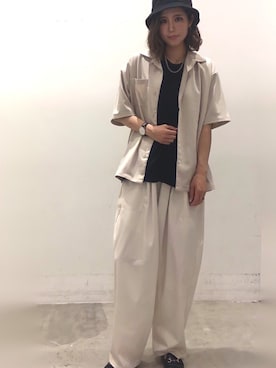 ayaさん（レディース・172cm）の春コーディネート