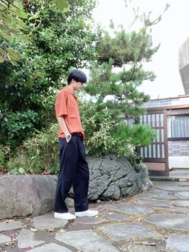 たんたんさん（メンズ・178cm）の秋コーディネート