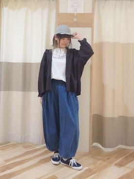 Kahoさん（レディース・158cm）の春コーディネート