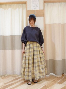 Kahoさん（レディース・158cm）の春コーディネート