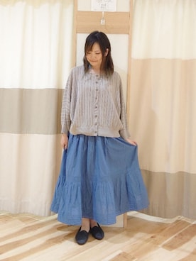 Kahoさん（レディース・158cm）の春コーディネート