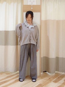 Kahoさん（レディース・158cm）の春コーディネート