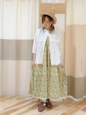 Kahoさん（レディース・158cm）の夏コーディネート