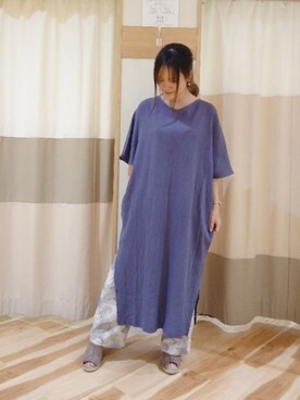 Kahoさん（レディース・158cm）の夏コーディネート