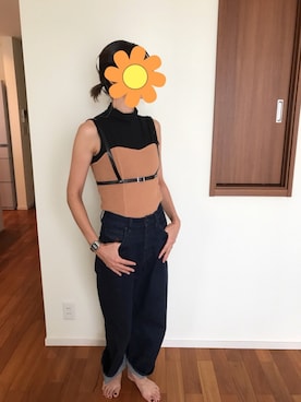「Enasoluna（エナソルーナ）のアイテム（ピアス（両耳用））」を使った、おきゅさん（レディース・167cm）の夏コーディネート