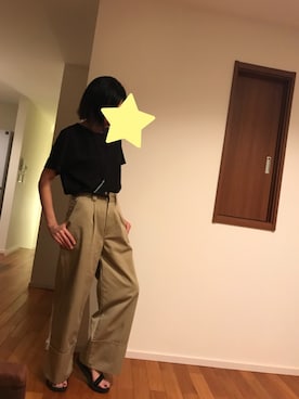 「Dr. Martens（ドクターマーチン）のアイテム（財布/小物）」を使った、おきゅさん（レディース・167cm）の夏コーディネート