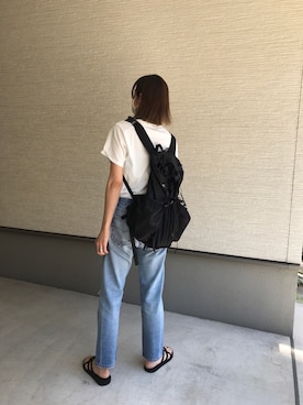 「リーバイス」｜おきゅさん（レディース・167cm）の夏コーディネート