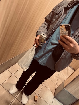 「Divinities（ディビニティ）のアイテム」を使った、Pissさん（メンズ・175cm）の秋コーディネート