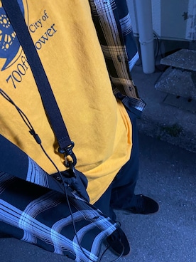 「700fill（セブンハンドレットフィル）のアイテム」を使った、Pissさん（メンズ・175cm）の春コーディネート