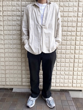 スガシュンスケさん（メンズ・183cm）の秋コーディネート