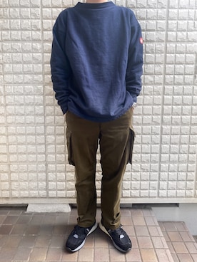 スガシュンスケさん（メンズ・183cm）の秋コーディネート