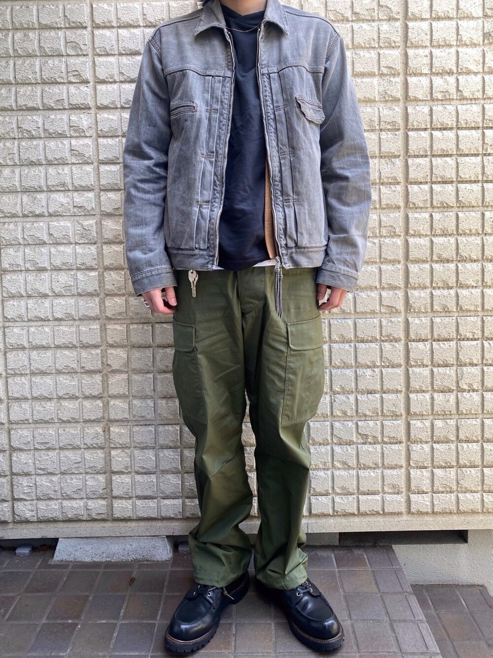 BATONER(バトナー)の「【BATONER】両畦ノーボタンカーディガン BATONER(バトナー)の「【BATONER】両畦ノーボタンカーディガン